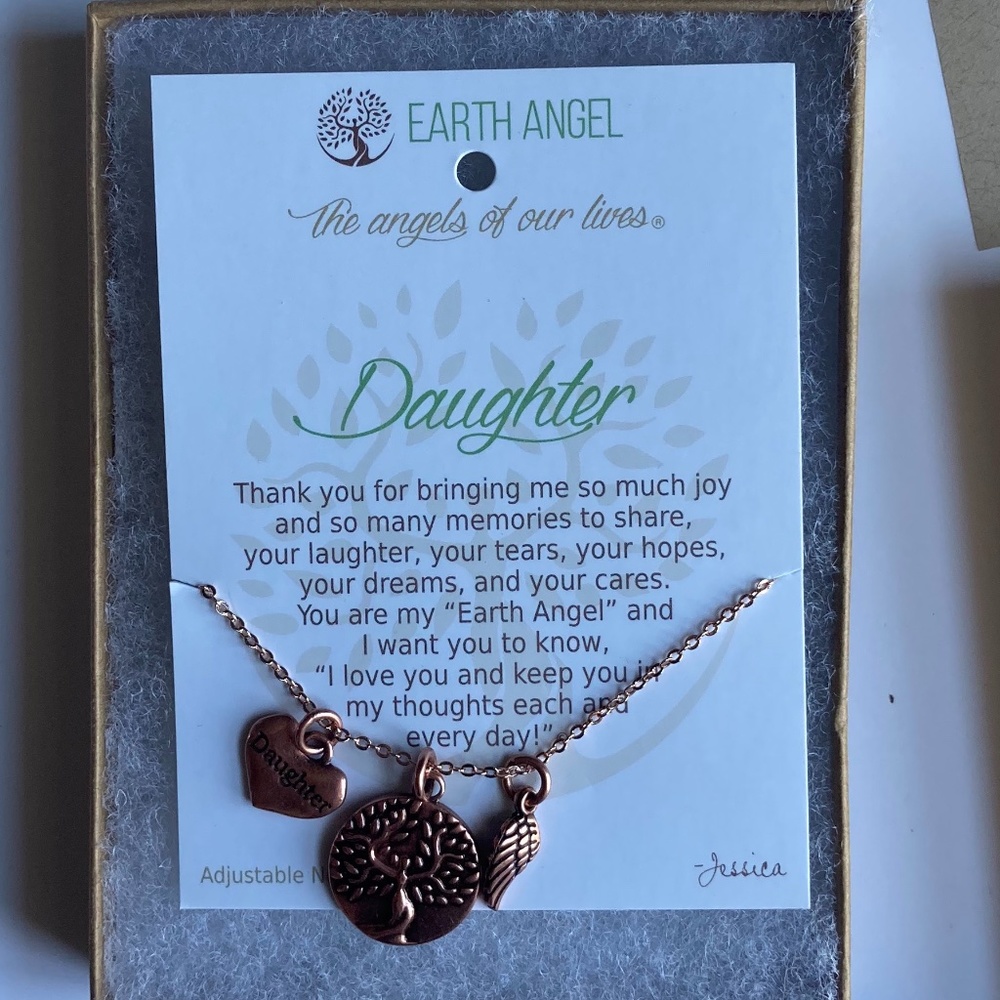 Earth Angel Daughter Necklace